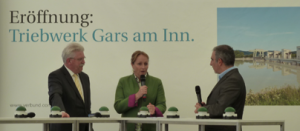 Verbund Einweihung neues Triebwerk Gars